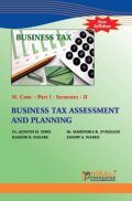 Business Tax Assessment And Planning (Sem-II)